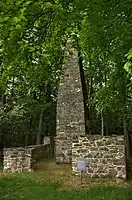 Balvenie Pillar, also known as Tom na Croiche (Hangman's Knoll). The pillar was erected in 1755 to commemorate the last public hanging in the Atholl region of Scotland in 1630.