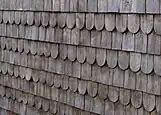 Wood shingles.