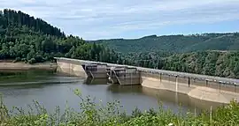 The Grandval Dam, above Lavastrie