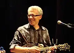 Mitterhoff playing with Hot Tuna in Boston, Massachusetts, 2012