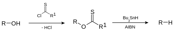 The Barton-McCombie deoxygenation