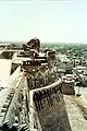 View from top terrace of Fort, June 2003