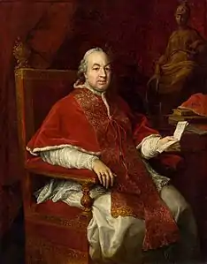 Portrait of Pope Pius VI, Pompeo Batoni, ca.1780