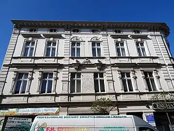 Facade on Dworcowa Street