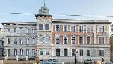 Frontages onto Gdańska Street