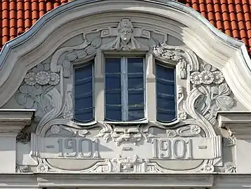 Detail of gable