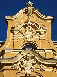 Detail of the gable