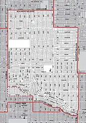 Beaumont-Wilshire Neighborhood Boundary