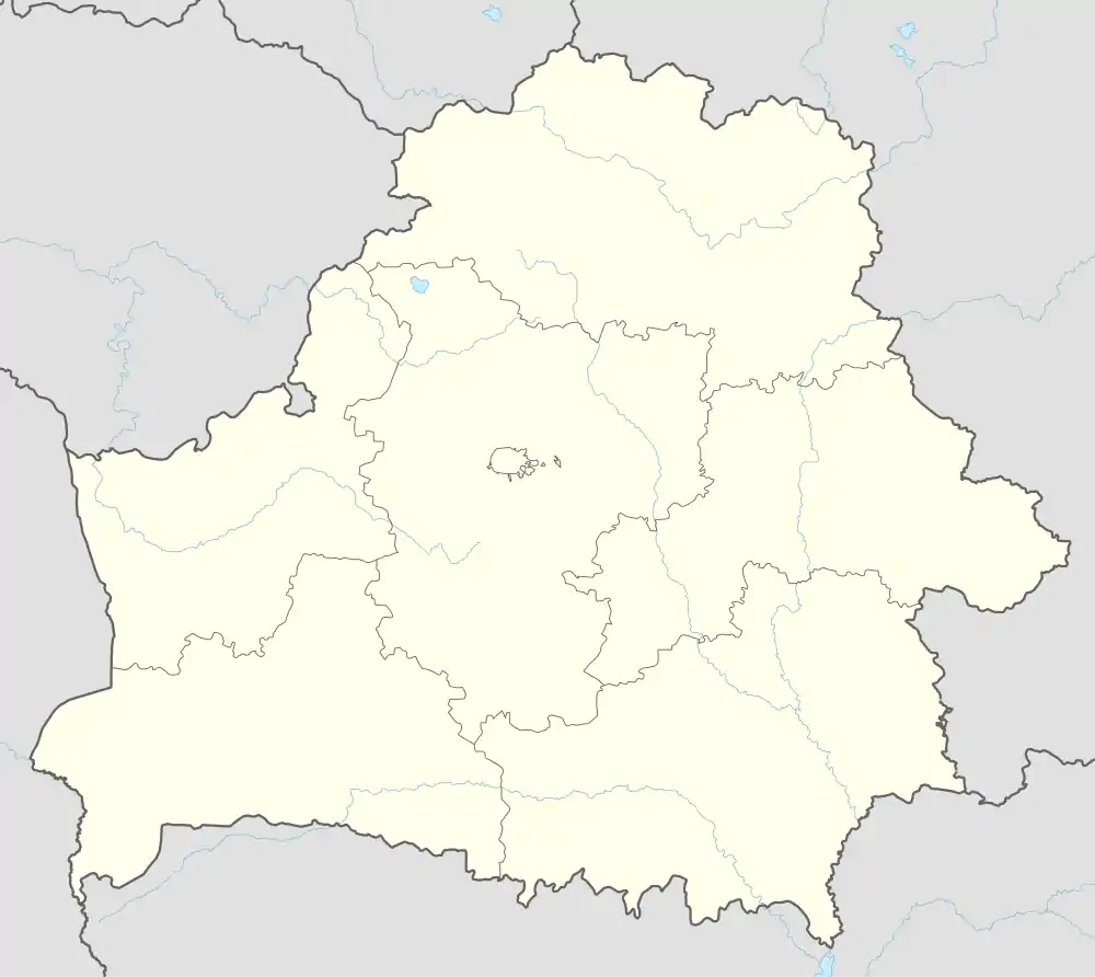 2005 Belarusian First League is located in Belarus