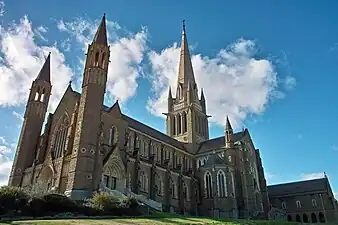 Sacred Heart Cathedral, Bendigo, Australia: 1895–1901