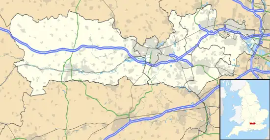 Beenham is located in Berkshire