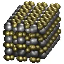 A dense packing of spheres