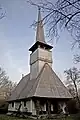 Wooden church in Cuciulat