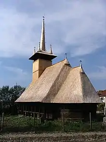 Wooden church in Derșida