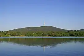 Black Mountain, part of the claimed territory of the Ngambri.