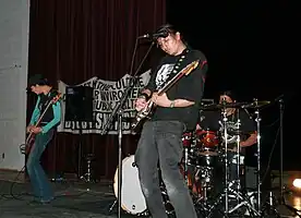 Blackfire performing live