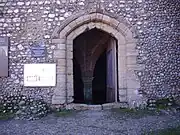 The entrance to Blakeney Guildhall