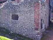 Remains of the outside of the Guildhall (2007)