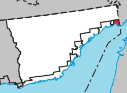 Location within Le Golfe-du-Saint-Laurent RCM