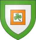 Arms of the commune Monchy-sur-Eu, France.