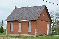 Former school north of Bloomville