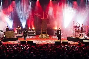 Blutengel performing on the Blackfield Festival 2013