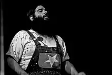 Hite performing with Canned Heat,Hamburg, 1974