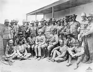 Image 69Australian and British officers in South Africa during the Second Boer War (from History of the Australian Army)