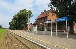 Train station in Boguszewo