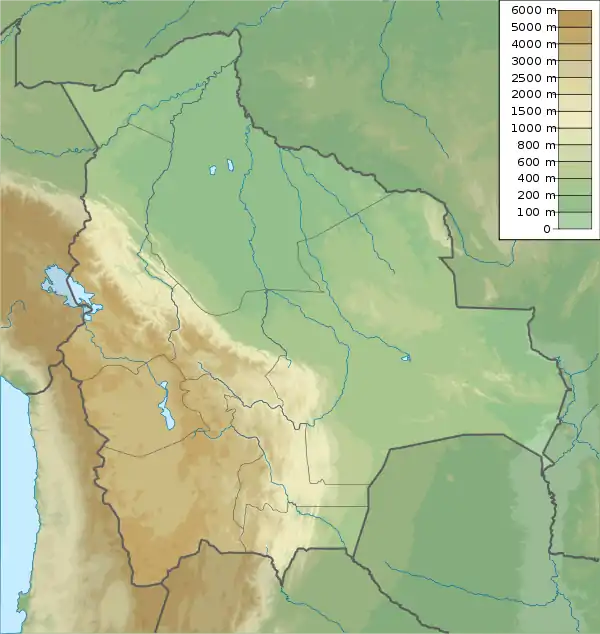 Choroloque is located in Bolivia