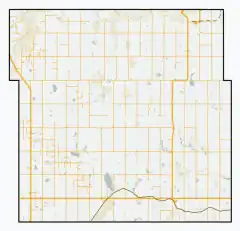 Rural Municipality of Bone Creek No. 108 is located in Bone Creek No. 108