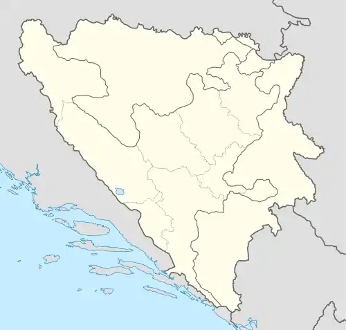 Kamenica is located in Bosnia and Herzegovina