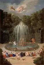 "Bosquet de l'Étoile ou la Montagne d'eau" by Jean Cotelle, ca. 1693