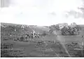 Boundary Brook and surrounding fields at around the time the Meadow became part of the Warneford Hospital.