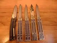 Various balisongs