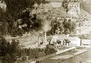 Image 7Pierre Brandenbourg: Early photograph of Brasserie Clausen (1865) (from Culture of Luxembourg)