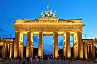 Brandenburg Gate, Berlin, Germany