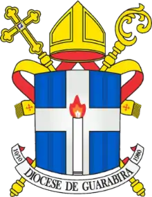 Coat of arms of the Diocese of Guarabira