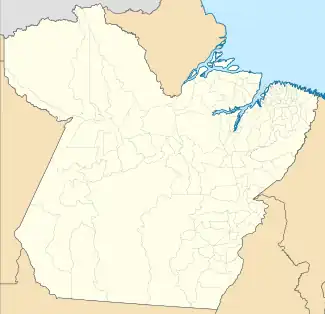 Monte Dourado is located in Pará