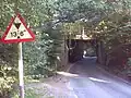 Wangfield Lane Bridge looking east, Sept 2007