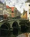 Dyle Bridge at Mechelen, Belgium, c. 1919