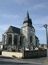 The church of Brimeux