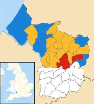 2009 results map