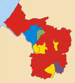 1995 results map