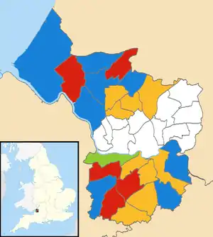 2006 results map