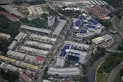 Aerial view of Gadong in 2022.