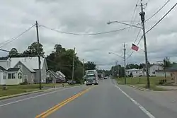 Downtown Brushton on US11