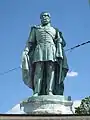 The statue of Kossuth on the Hősök tere (Heroes' Square), Budapest