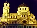 The church by night