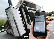 MTA Bus Time app